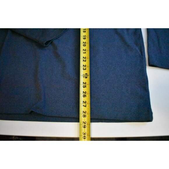 Callaway Golf Men's Med Pullover Quarter Zip Jacket Performance Blue Orange - Picture 2 of 7